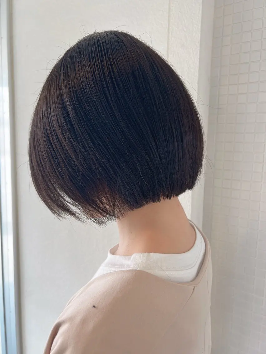 ミディアム 山下 裕己のヘアスタイル
