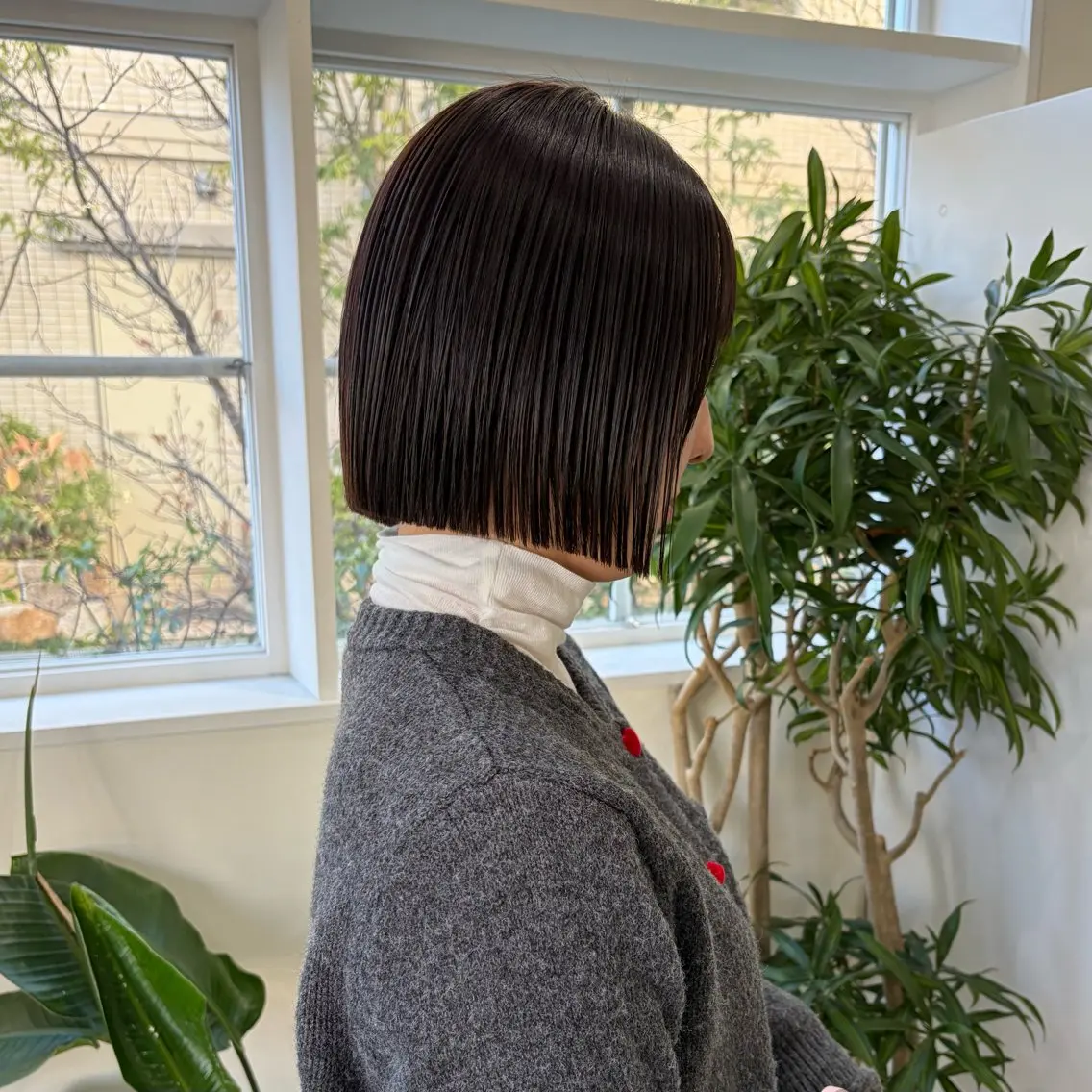 ショート ボブ 似合わせカット カット トリートメント YUUKI/ミニボブ ボブ/髪質改善のヘアスタイル