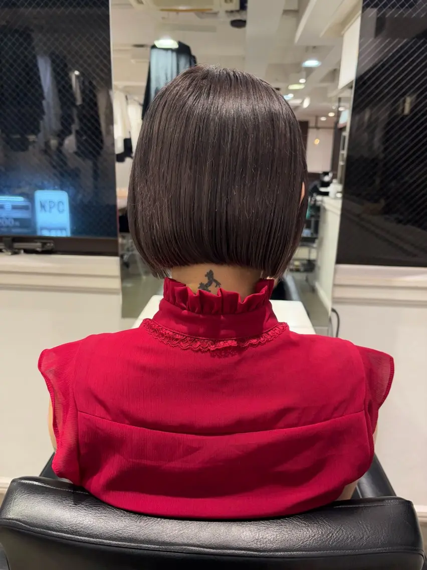 カット+サブリミック酸熱ケラチントリートメント✨の写真