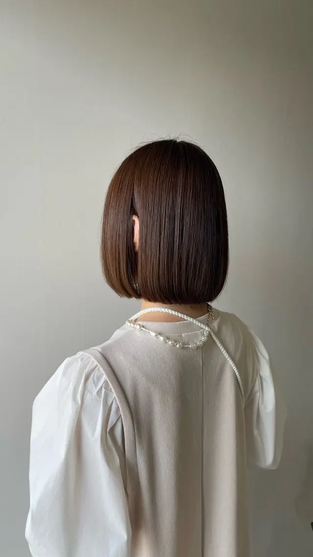 ショート アッシュ アッシュブラウン ボブ Fill mikuのヘアスタイル