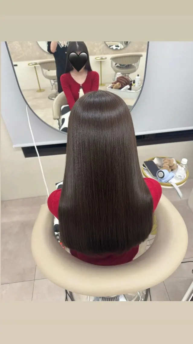 ロング カラー ブラウンカラー 透明感カラー ヘアカラー 梅田 透明感カラー 🖤 ℛ𝒾𝓃𝒶のヘアスタイル