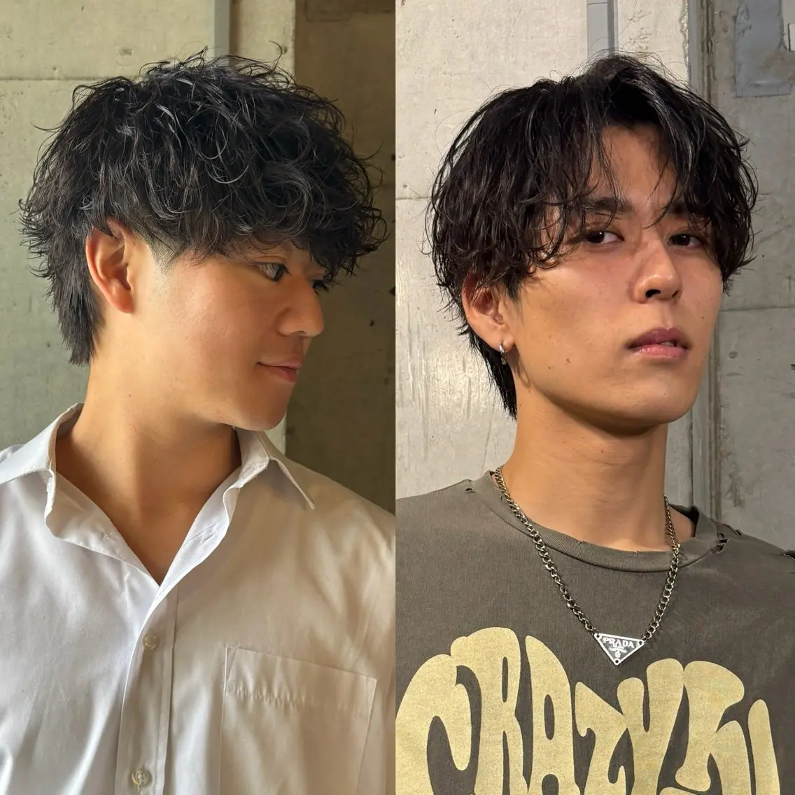 【メンズパーマ🔥残り3名様限定🔥顔出し動画撮影OK】骨格矯正カット+スパイラルorシャドウパーマ+トリートメントの写真