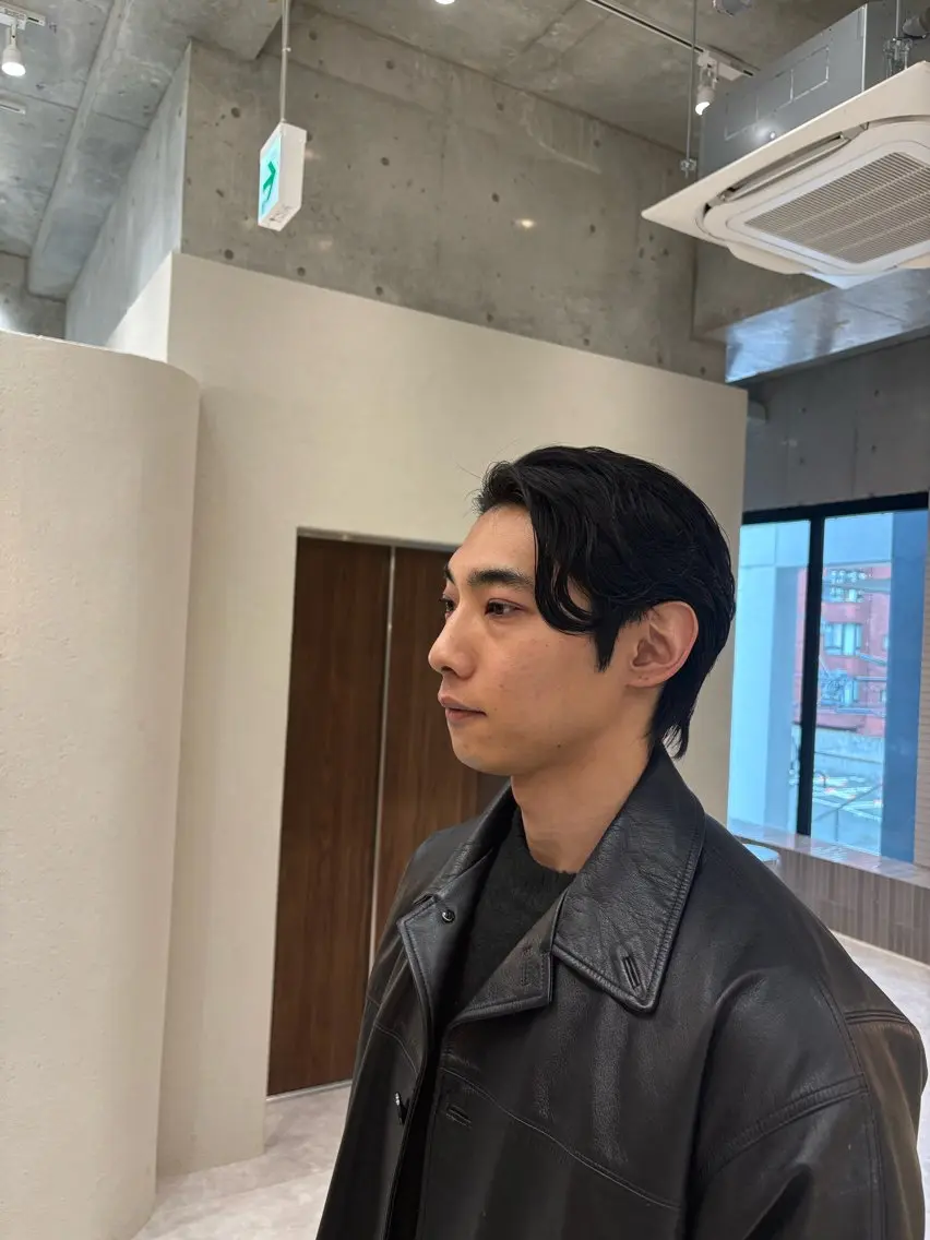 ショート カラー メンズ カット 吉武 茂暉のヘアスタイル