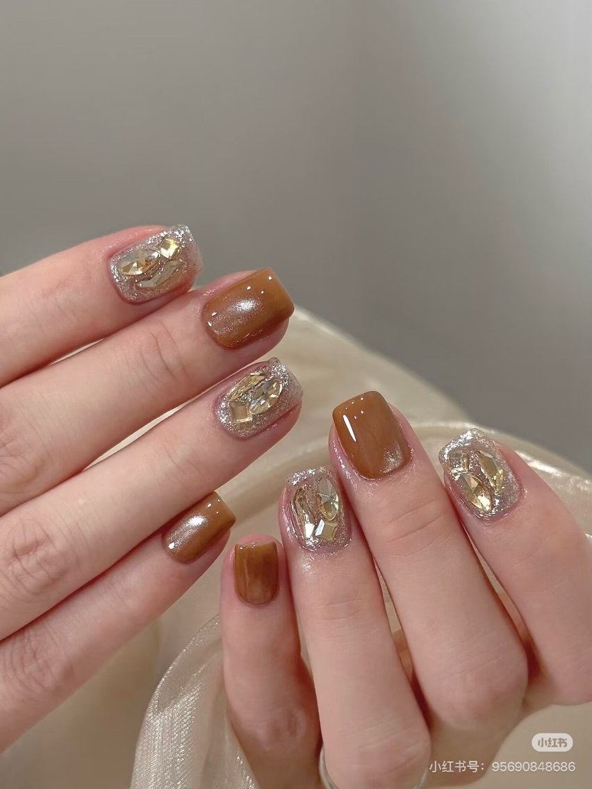 ネイル ハンドネイル Aura Nail ✨スス✨(アヤ)のネイルデザイン