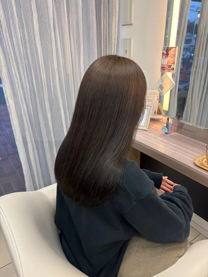 カラー ヘアカラー トリートメント 海外ベージュカラー 茅ヶ崎/sakuraのヘアスタイル