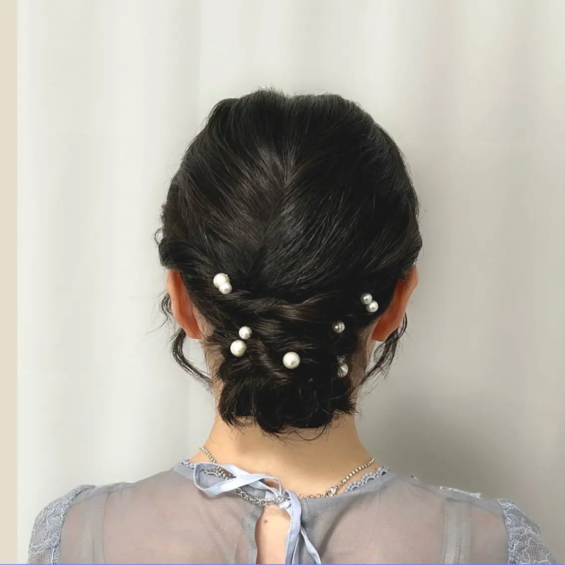 ミディアム ヘアアレンジ ヘアセット 川崎ヘアメイク🪞 CHATEAUのヘアスタイル