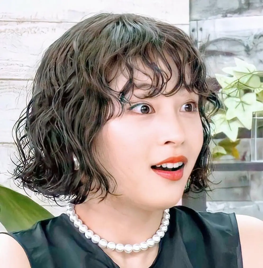 ショート パーマ 本田 央介のヘアスタイル