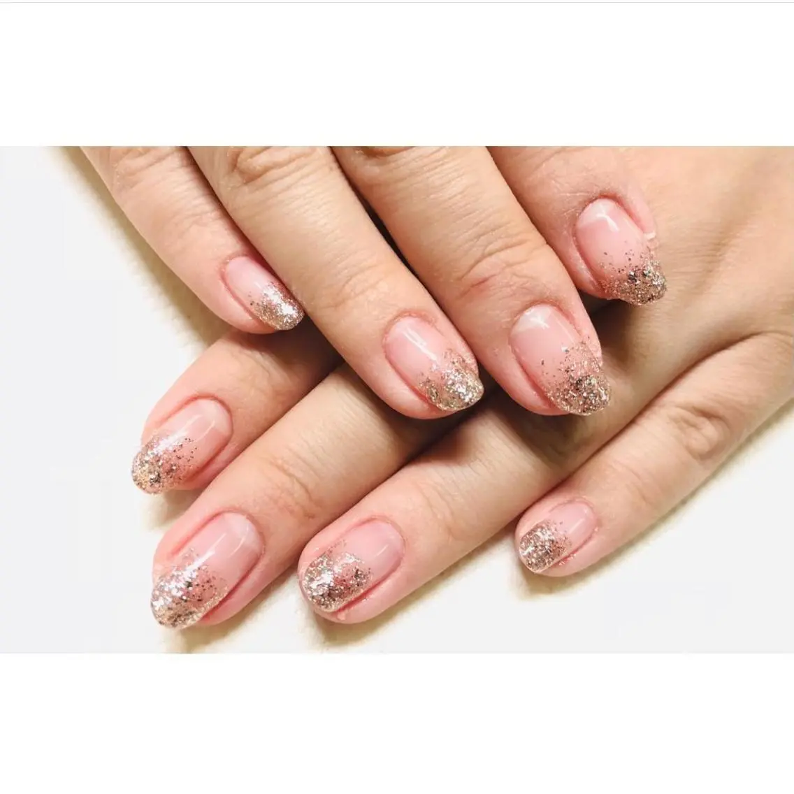 ハンド💅🏻ラメグラデーションの写真