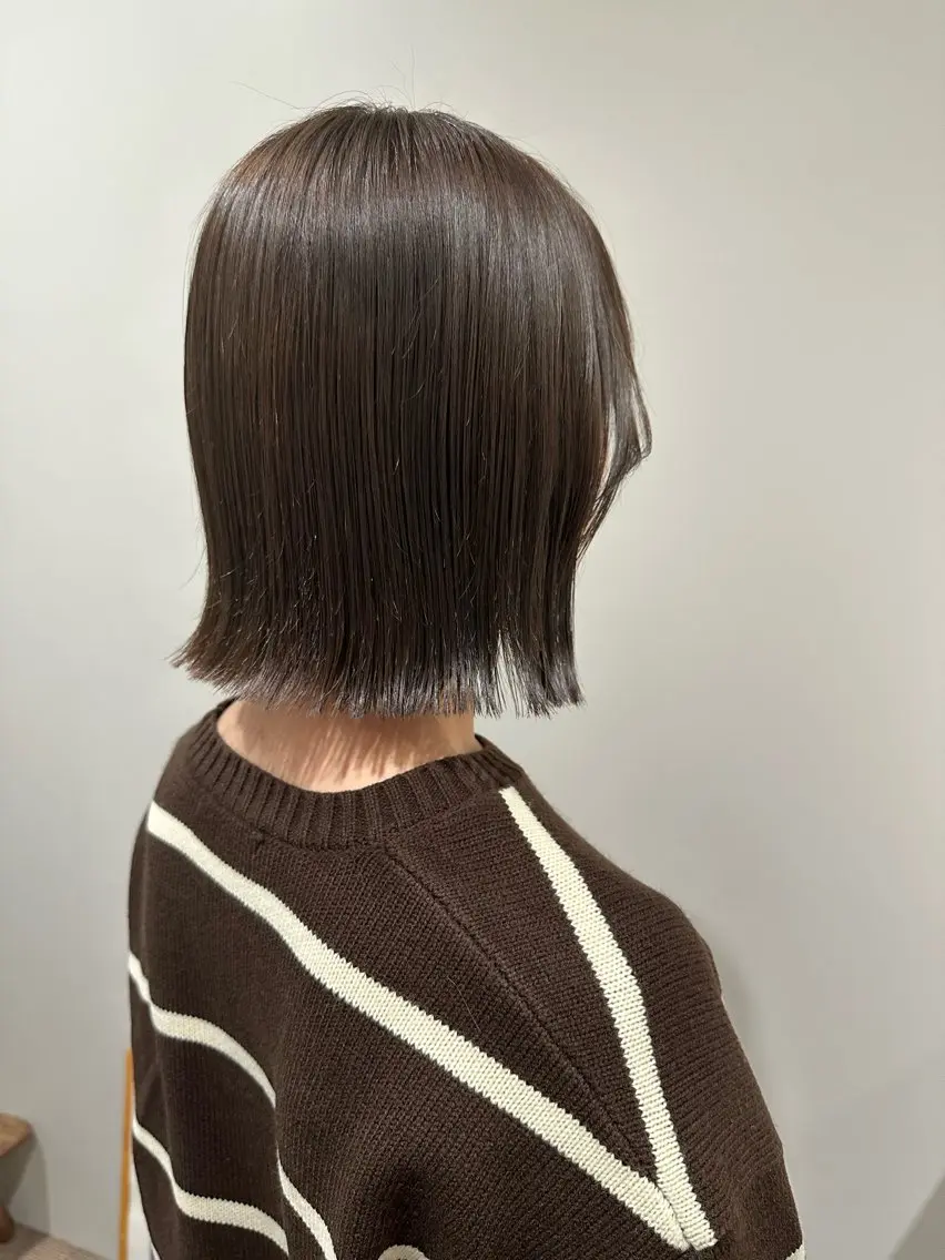 ショート カラー カット ヘアカラー hibiki/セット /透明感カラーのヘアスタイル