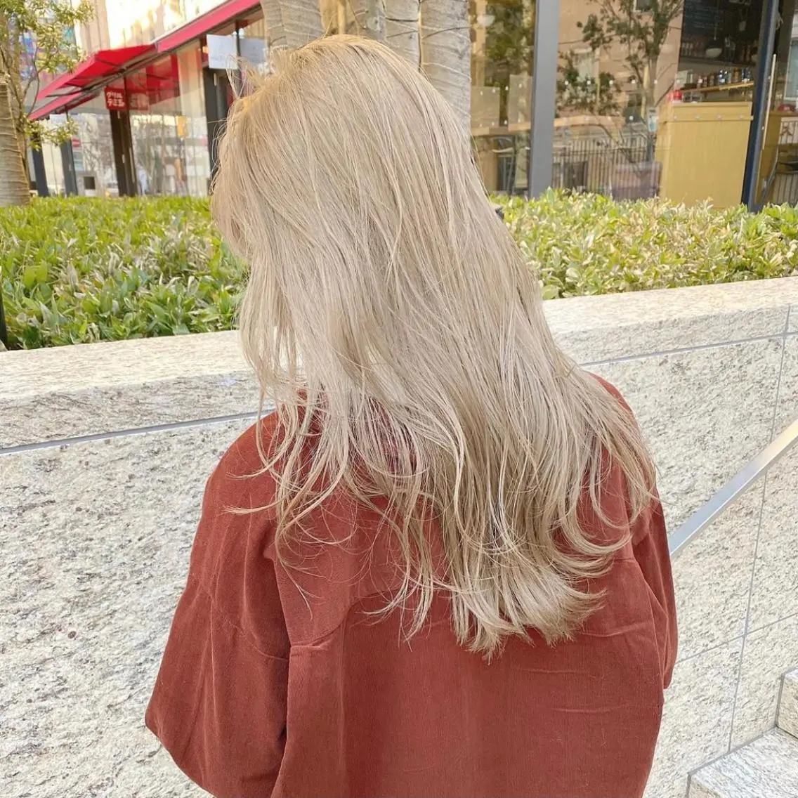 ロング カラー ブロンド 💡似合わせのプロ 💡takutoのヘアスタイル
