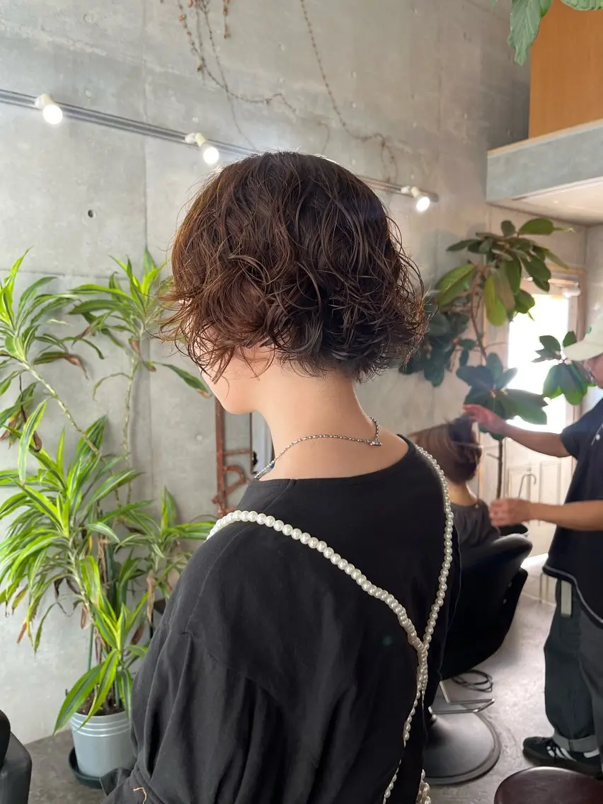ショート ボブ 大林 エリコのヘアスタイル