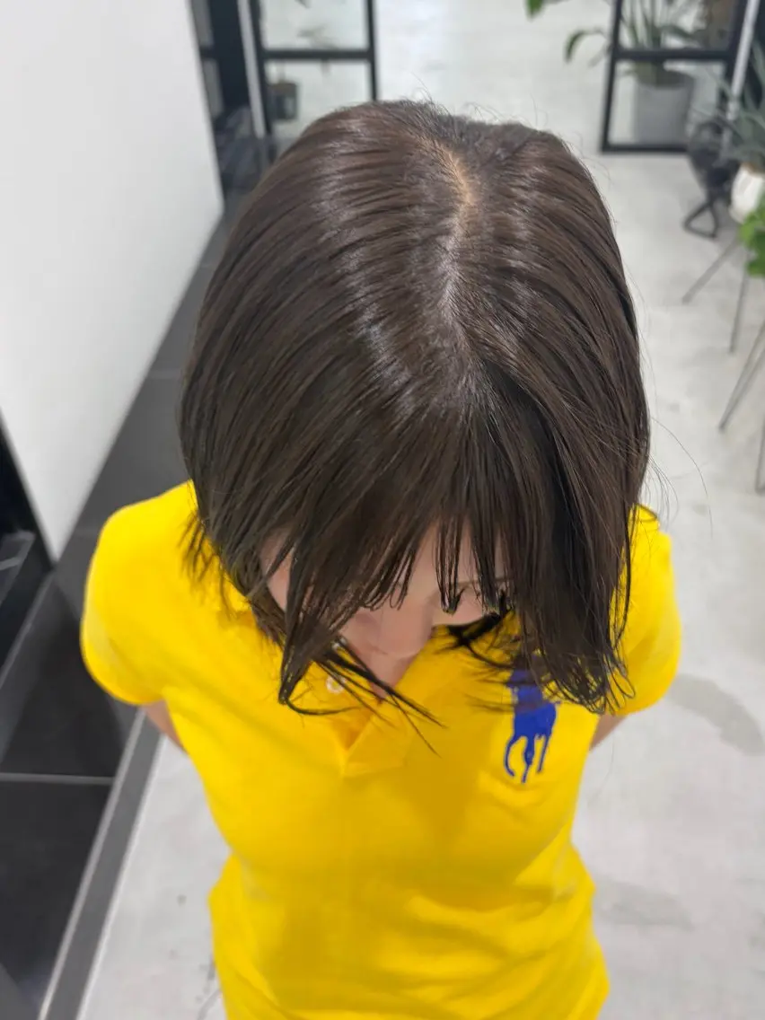 カラー 野内 柚那のヘアスタイル