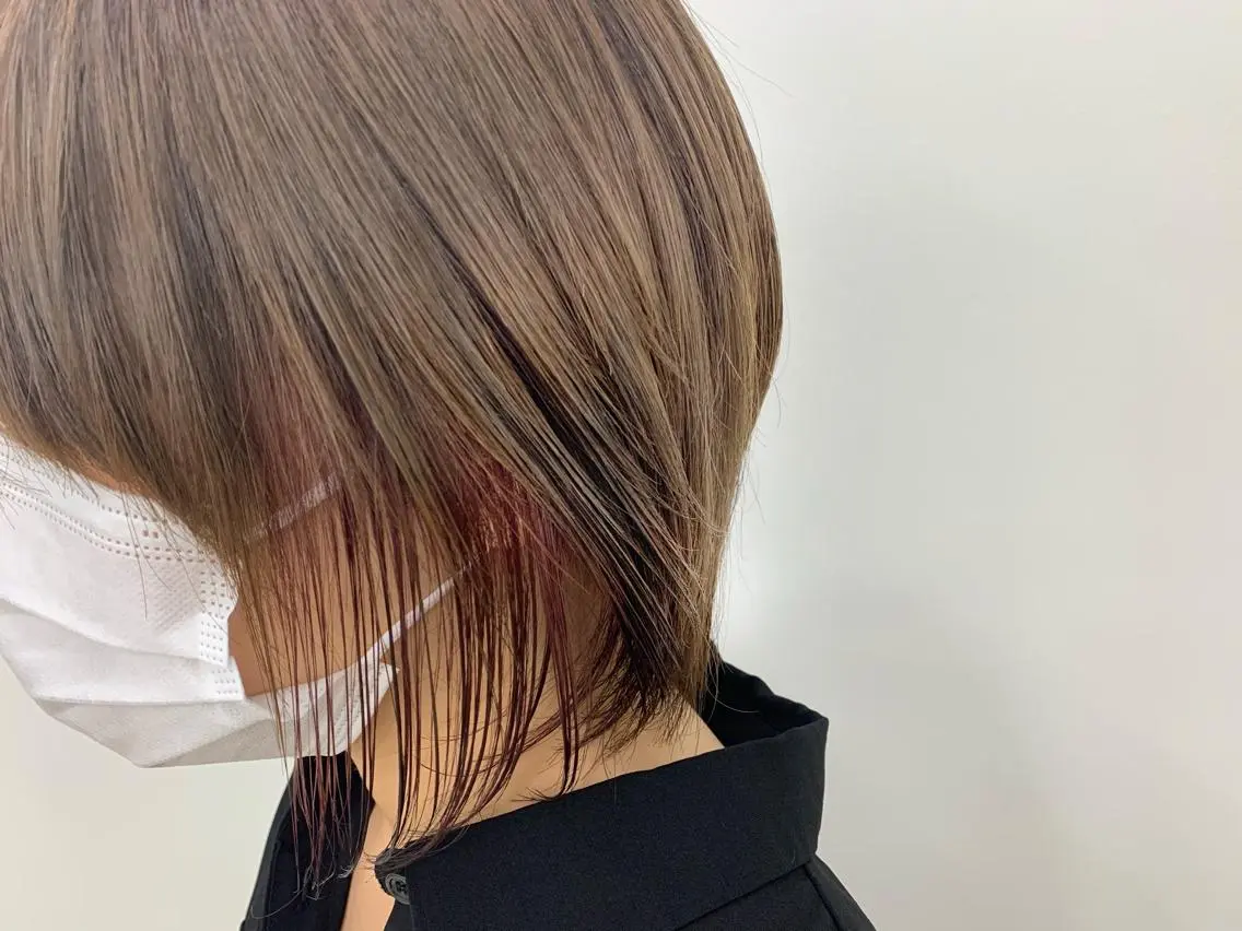 ショート 心斎橋/海外レイヤー 募集中三好玲奈のヘアスタイル