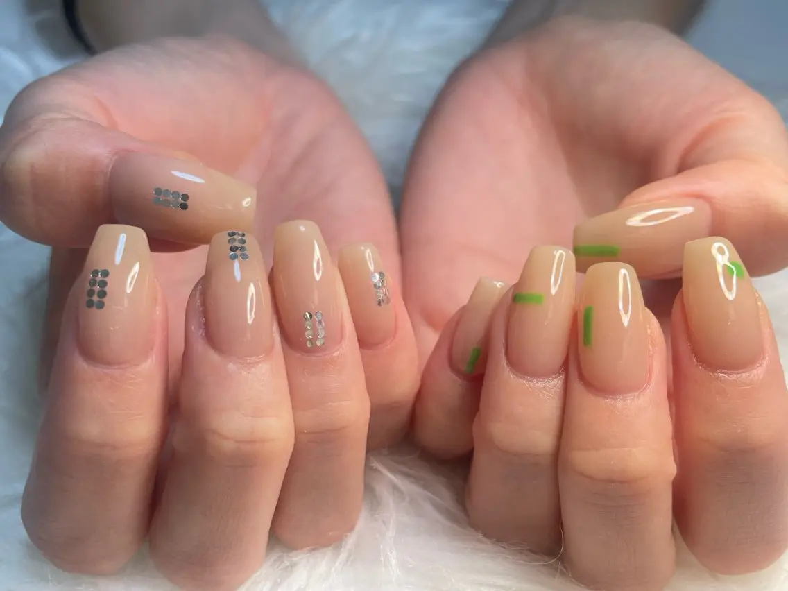 ネイル アートネイル ドット ハンドネイル LUNA NAIL ayuのネイルデザイン