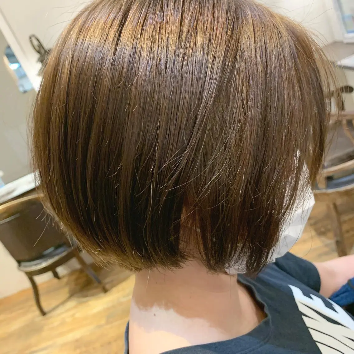 ショート カラー アッシュ ボブ Lilly リリィのヘアスタイル