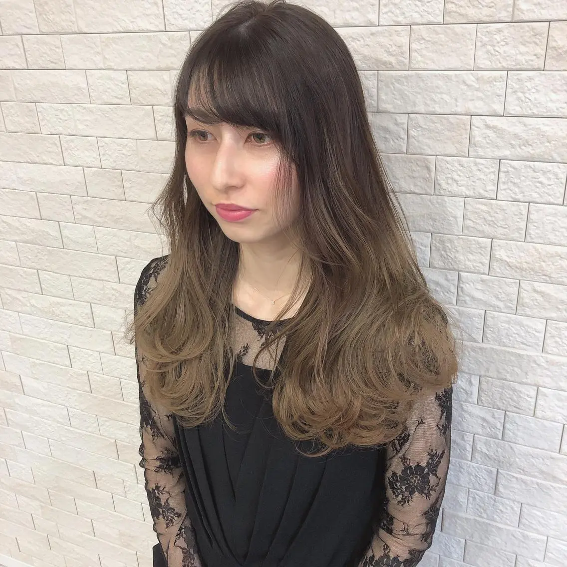 ロング 酒井 敬之のヘアスタイル