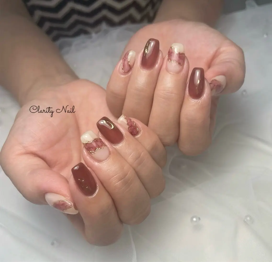 ネイル アートネイル ハンドネイル Clarity Nailのネイルデザイン