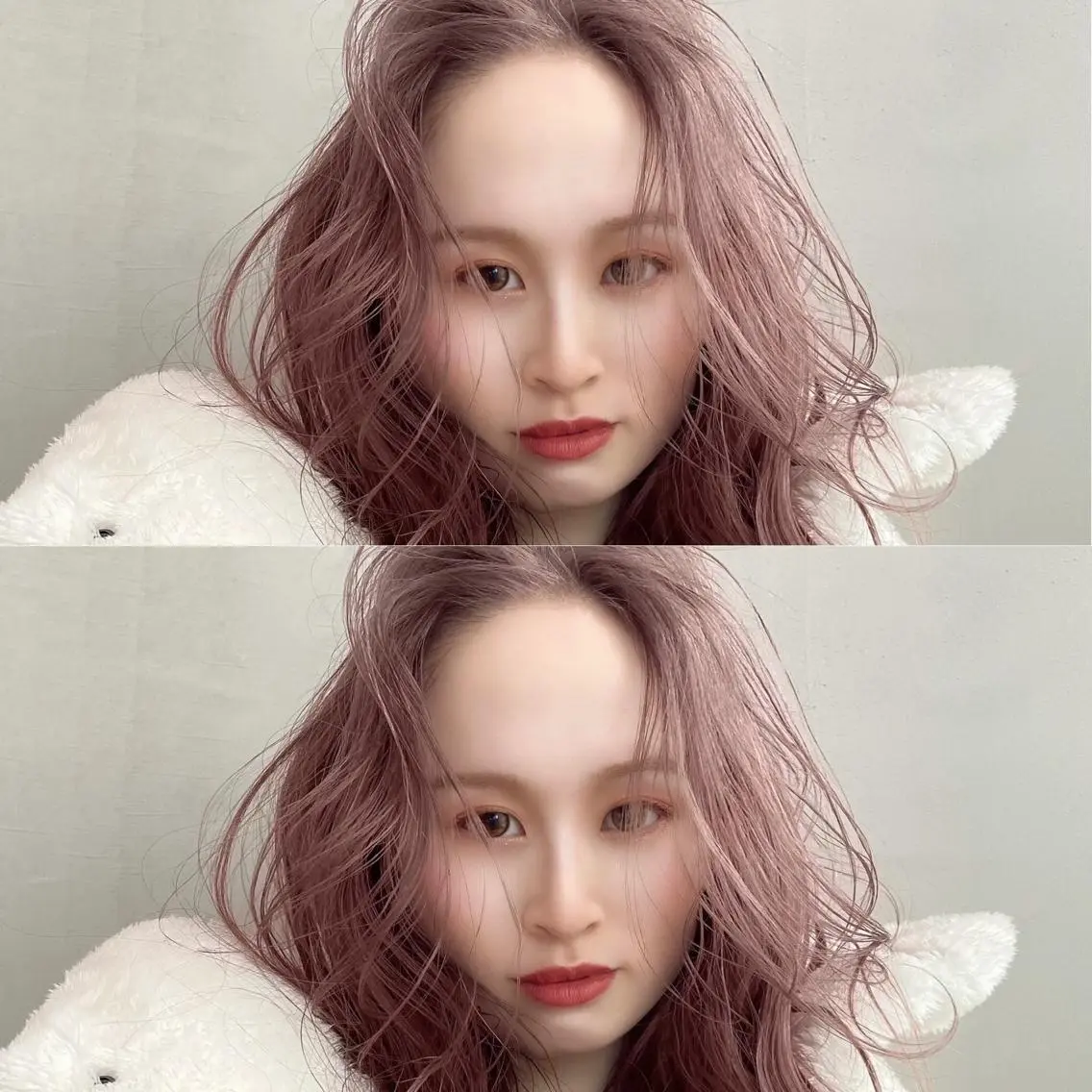 ロング カラー ピンクカラー 💜ハイトーン💛 マジカルかいちゃんのヘアスタイル