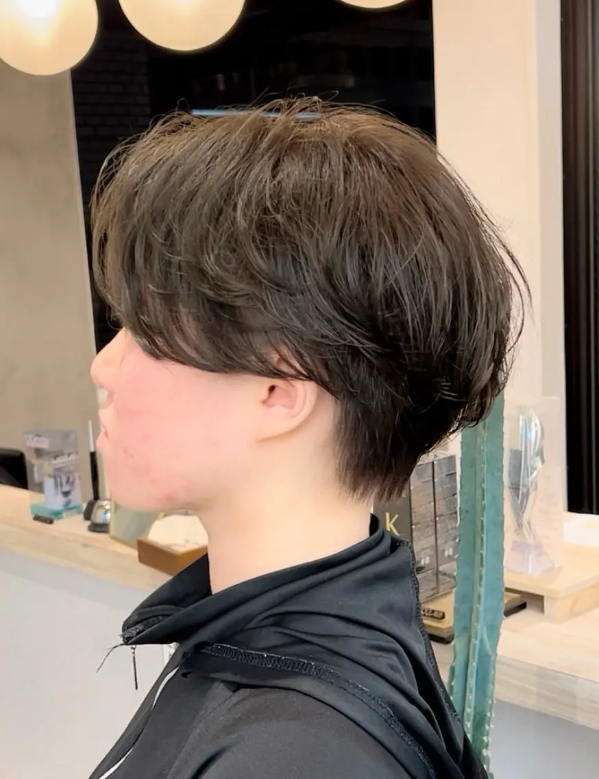 カラー メンズ ヘアカラー トリートメント 韓国💞艶カラー/ 髪質改善/ハルカ🌙のヘアスタイル