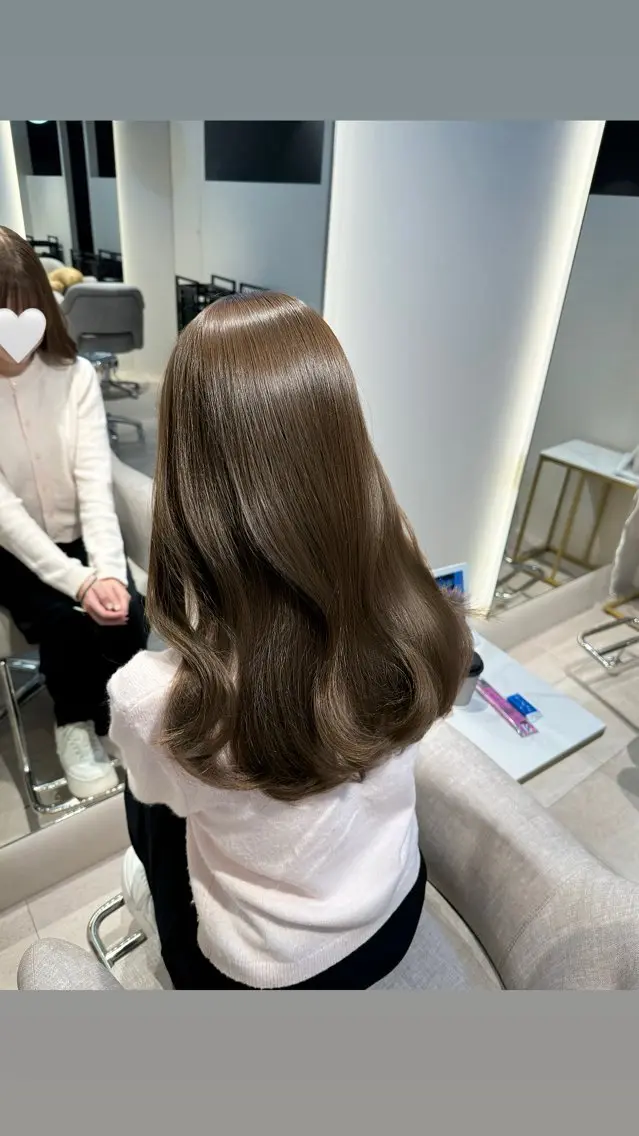 🎀整えカット（​〜​1cm 毛量調整なし）＋プレミアムケアカラー🎀の写真
