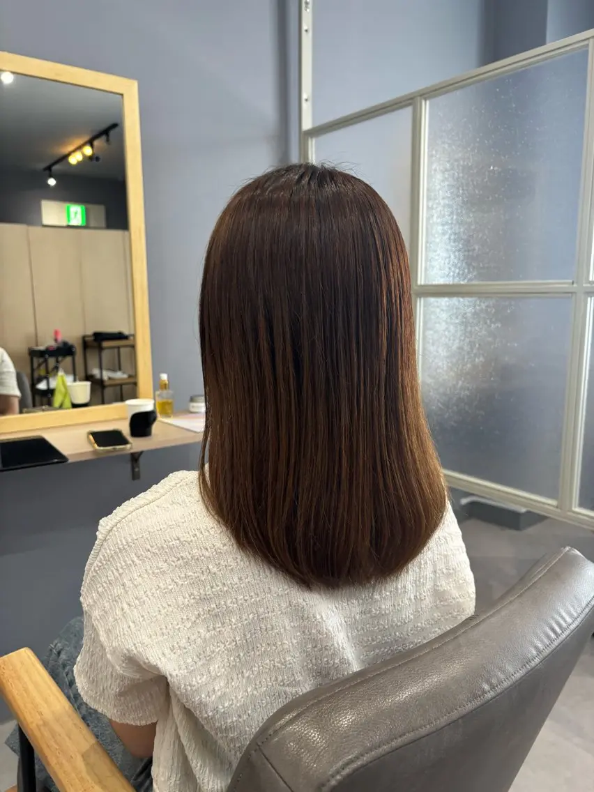 ミディアム 【Velle】 SHUHEIのヘアスタイル