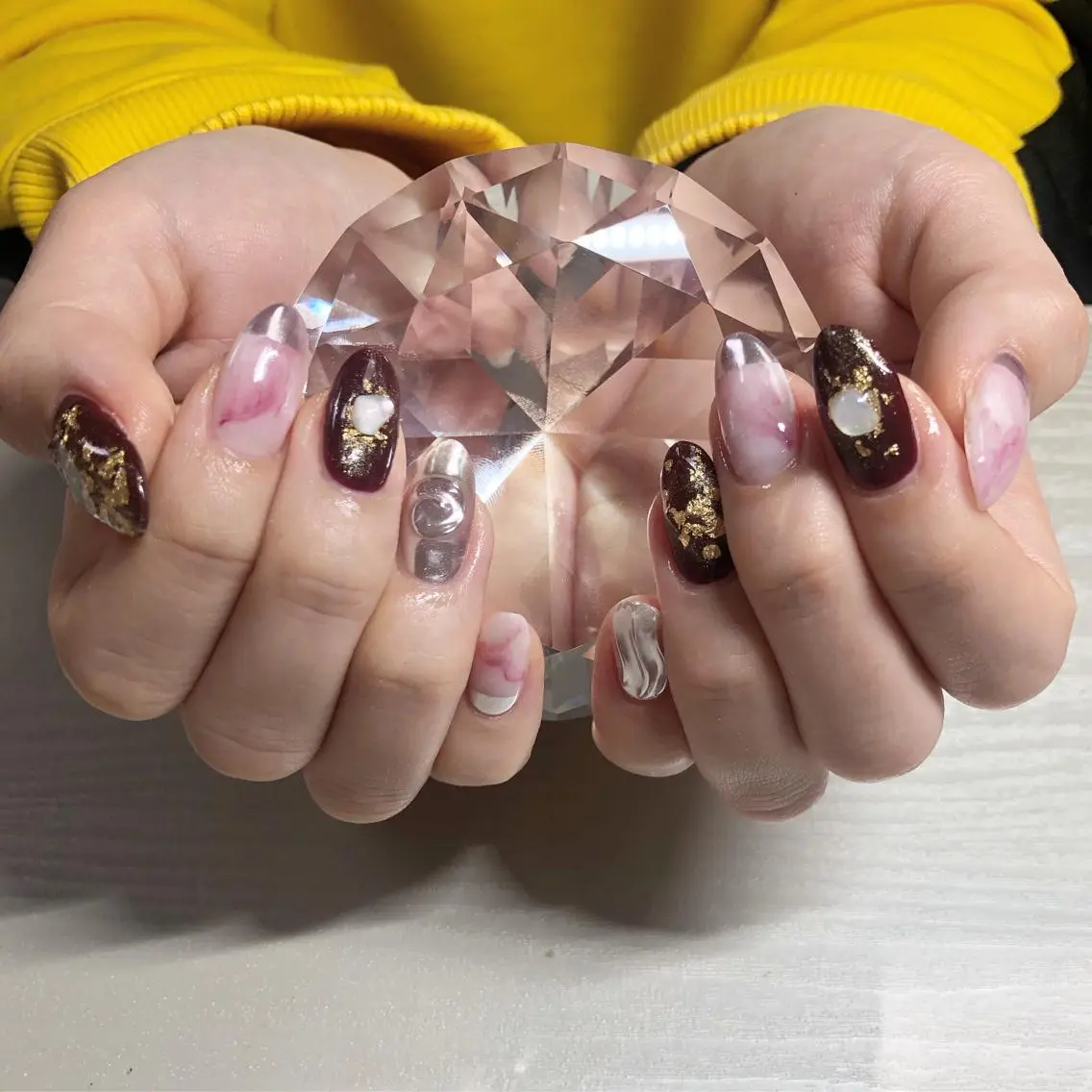 ネイル 持ち込み I pinknail 韓国風·持ち込み専門のネイルデザイン