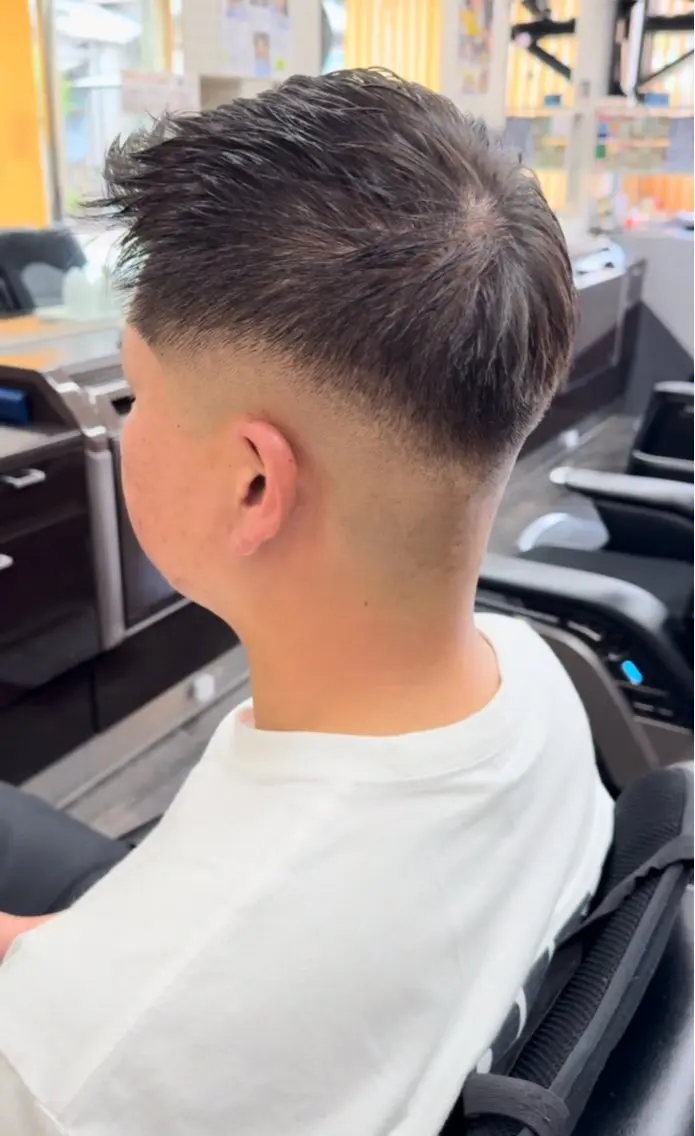 ショート 上田 結心のヘアスタイル
