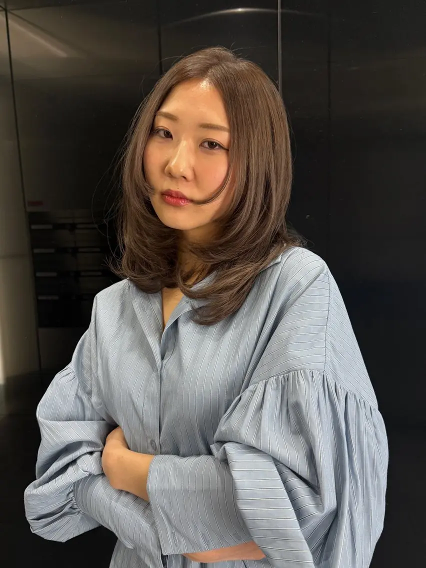 【5月お得クーポン🉐】カット➕艶カラー➕ダメージ補修バイカルテトリートメントの写真
