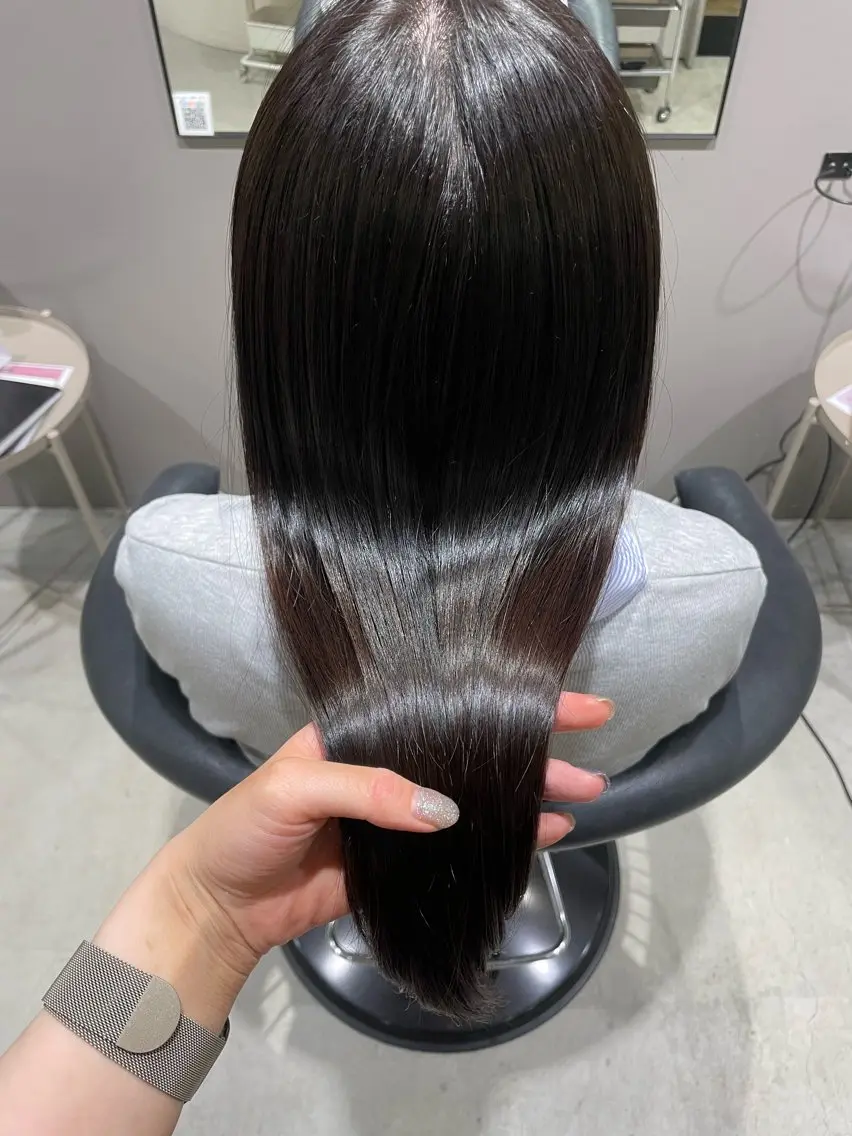 ロング トリートメント ないとう ゆうかのヘアスタイル