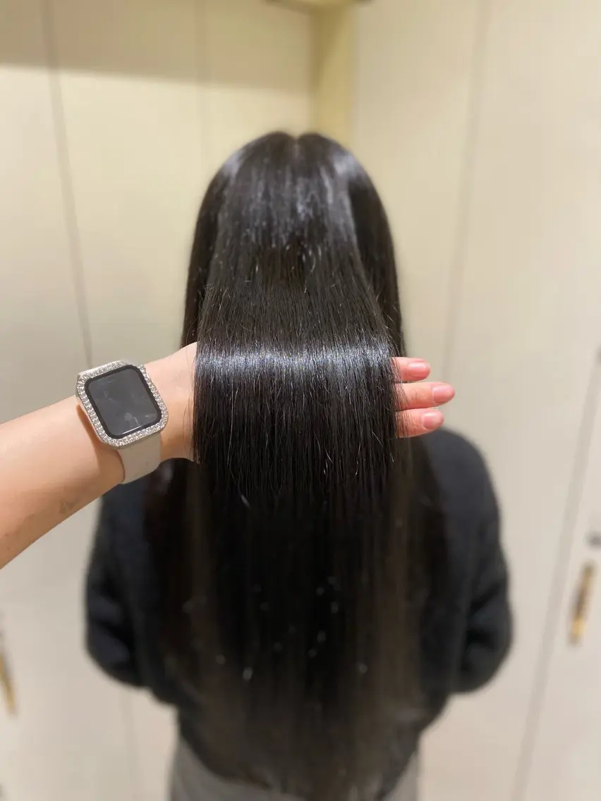 ロング カラー 髪質改善✨/ 透明カラー🫧れいなのヘアスタイル