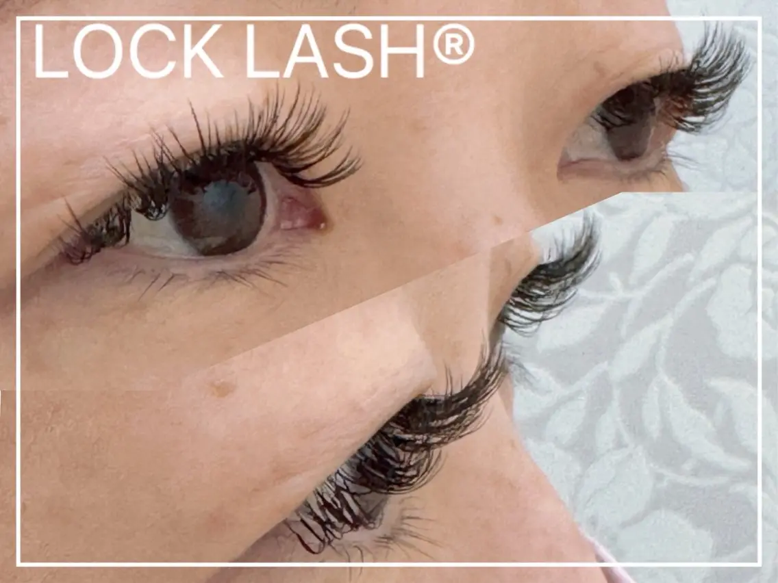 《練技術向上のため募集中》LOCK LASH　100​〜​120set。※オフ代有料。付け足し不可。の写真
