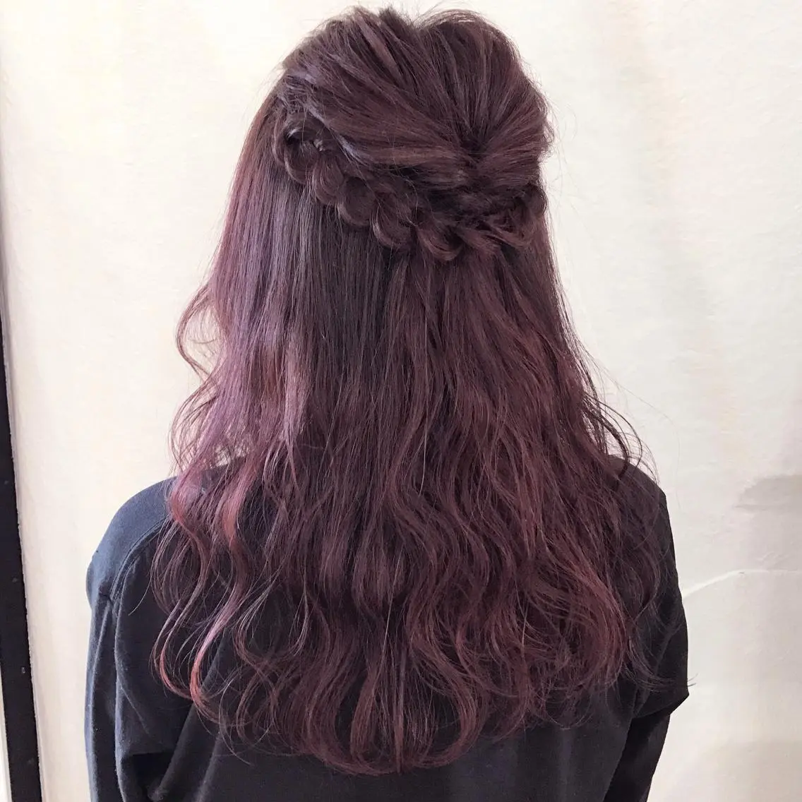 カラー ヘアアレンジ ブリーチ ラベンダーカラー ピンクカラー ピンクラベンダー 簡単アレンジ K-POP好き美容師 🇰🇷Kai.Yのヘアスタイル