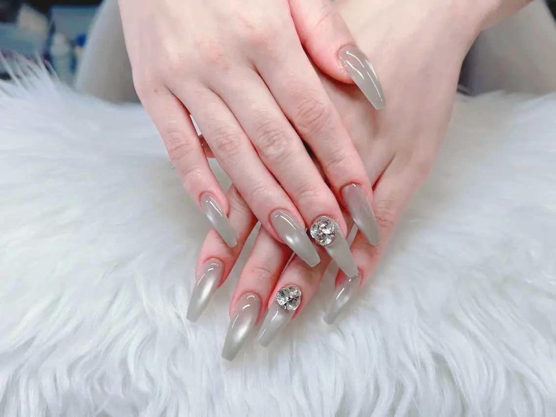 ネイル ジェルネイル パラジェル シンプルネイル ハンドネイル GOHOUBI Nail 心斎橋店のネイルデザイン