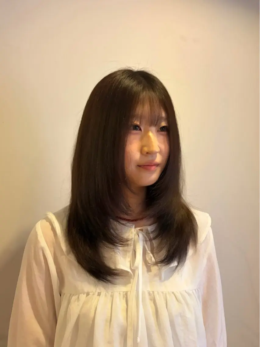 カット+ナチュラルカラー💛の写真