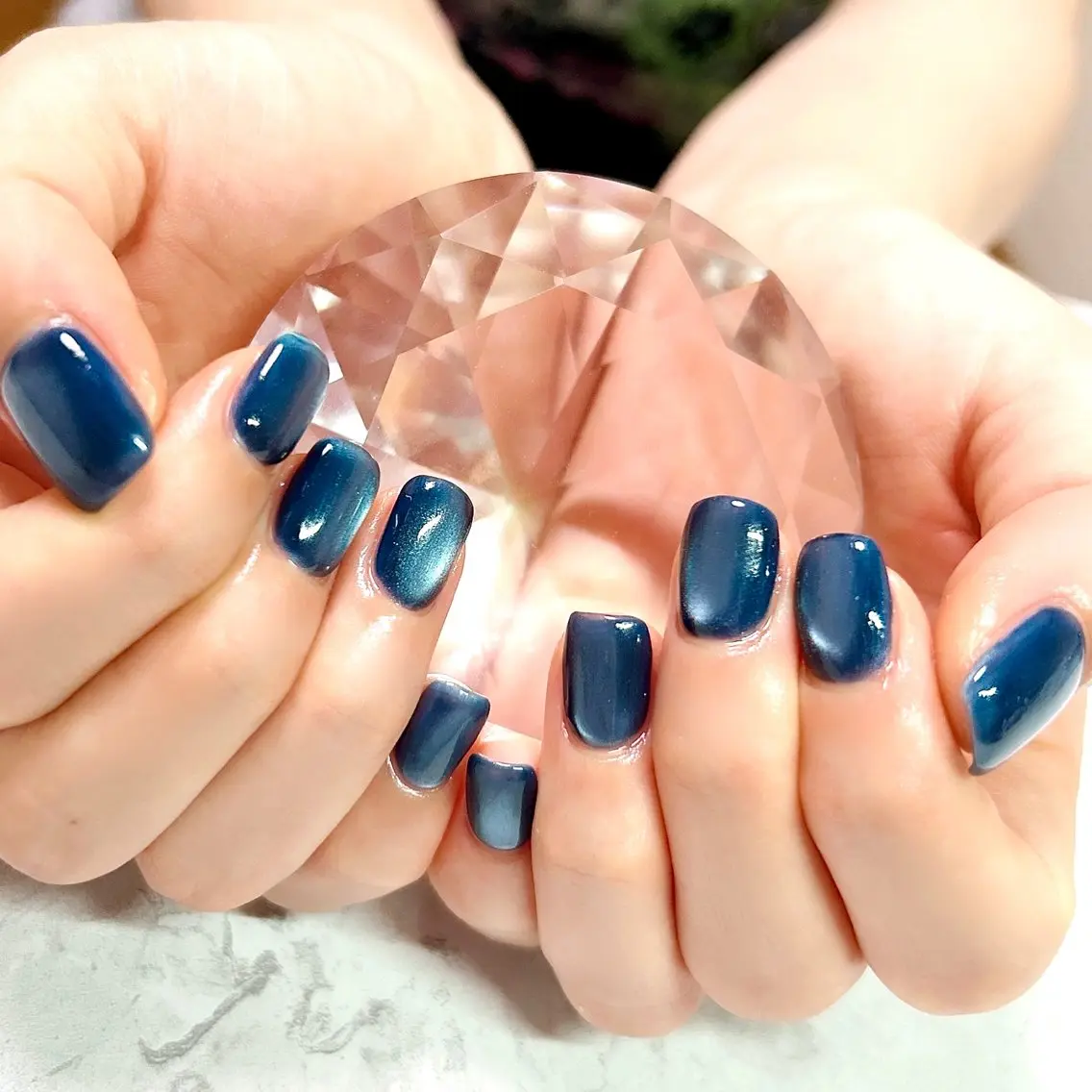 ネイル マグネットネイル private salon Reiのネイルデザイン