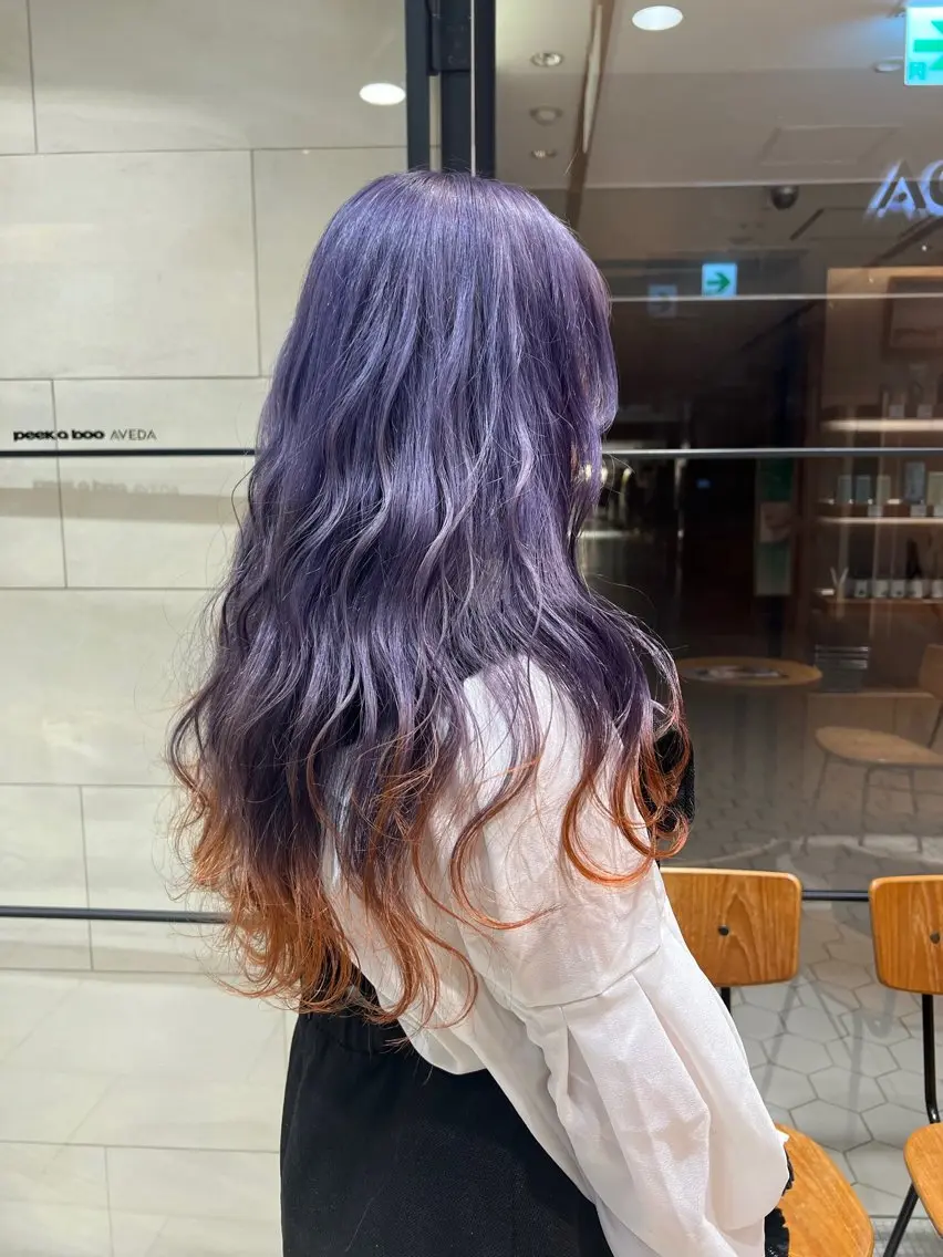 カラー デザインカラー 似合わせカラー/ヘア セット💐本多恵美のヘアスタイル