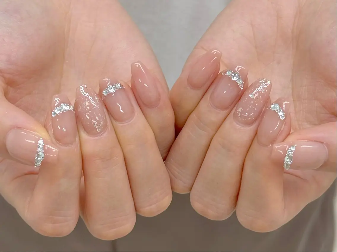 ネイル 長さ出し フットネイル ジェルネイル マグネットネイル 持ち込み ハンドネイル ハンドケア Ocean Nailのネイルデザイン