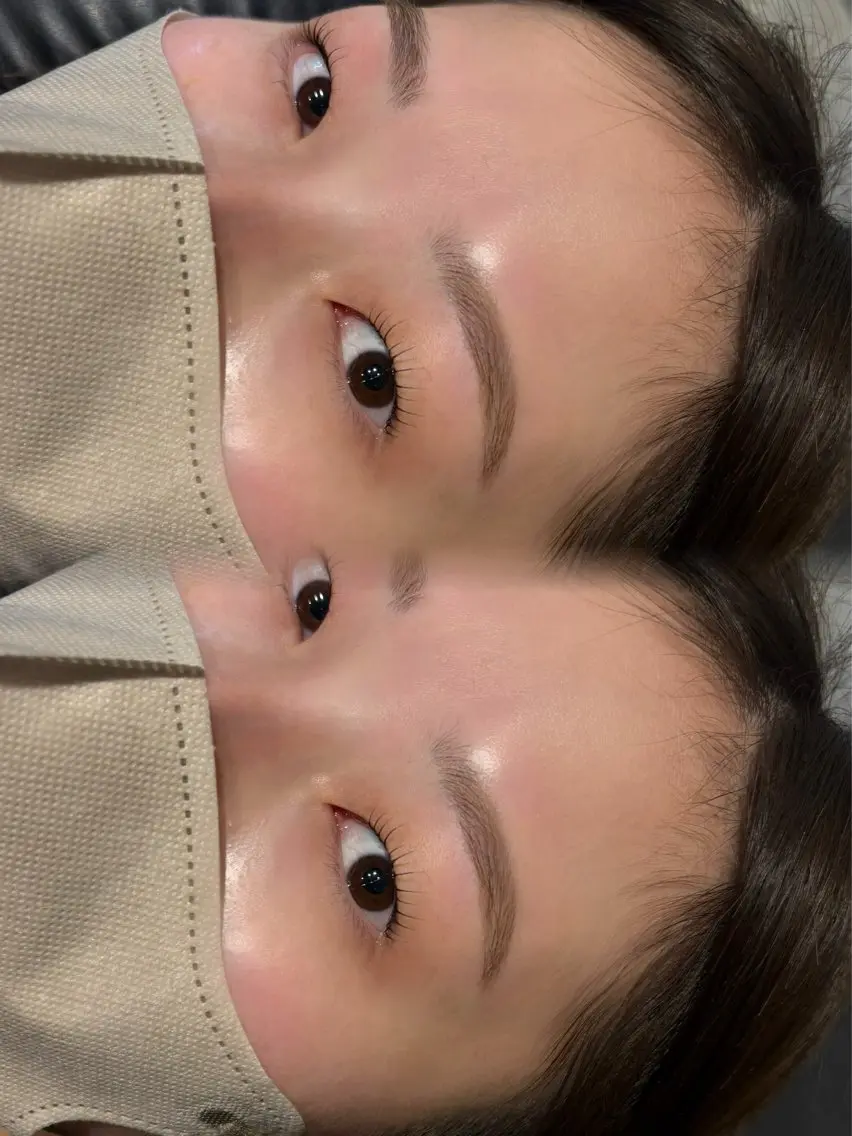【人気セットメニュー✨】♡似合わせまつ毛パーマ(パリジェンヌ・バンビ)+美眉スタイリングWax脱毛♡(メイク仕上げ込み)の写真