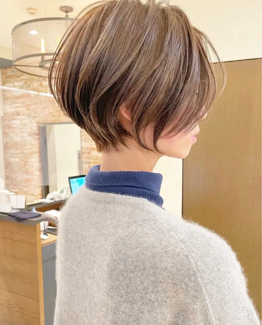 ショート カット トリートメント uhiyama shotarouのヘアスタイル