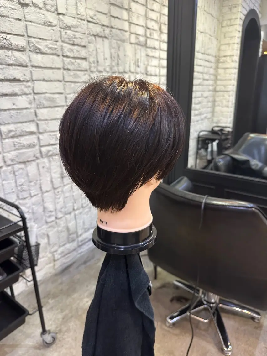 ショート 亀井 結夏 ショート✂︎のヘアスタイル