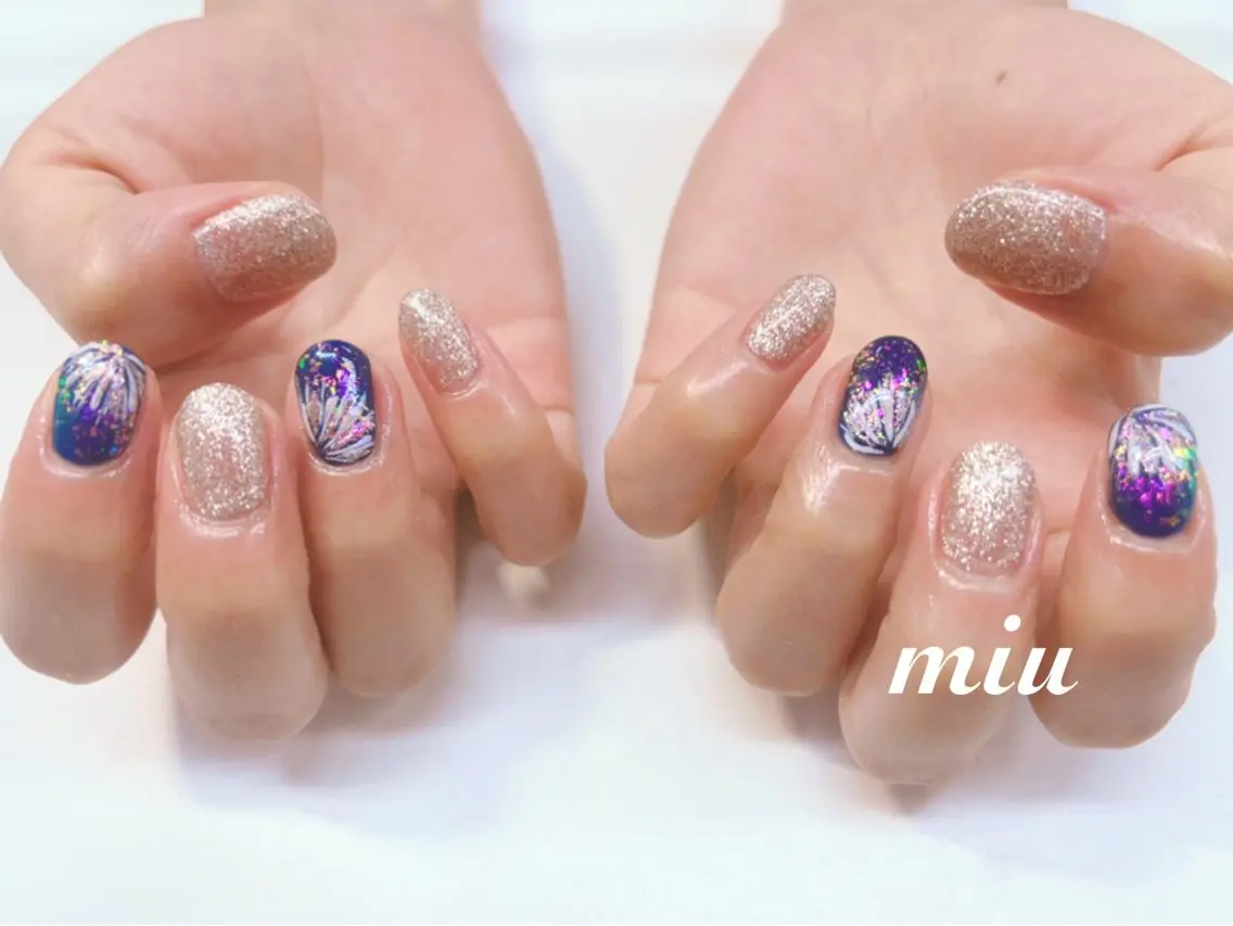 ネイル ハンドネイル miu nail 🐾mihoのネイルデザイン