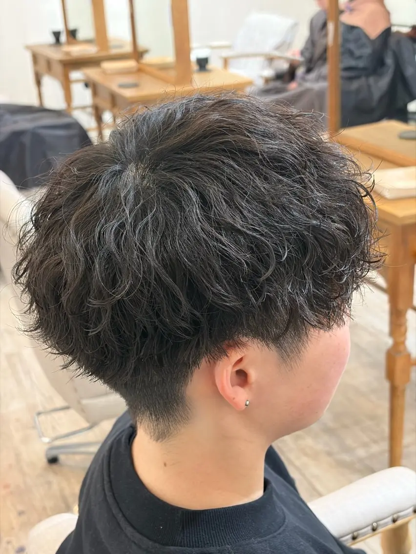 メンズ カット パーマ 京橋メンズ特化/ 店長/ヤマダのヘアスタイル