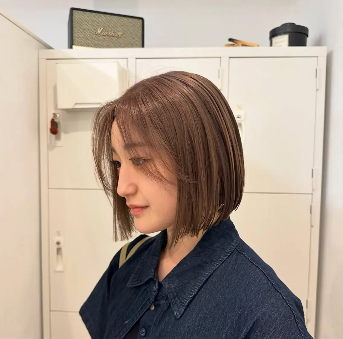 ショート ボブ yutaka/透明感 カラー/髪質改善🤎のヘアスタイル