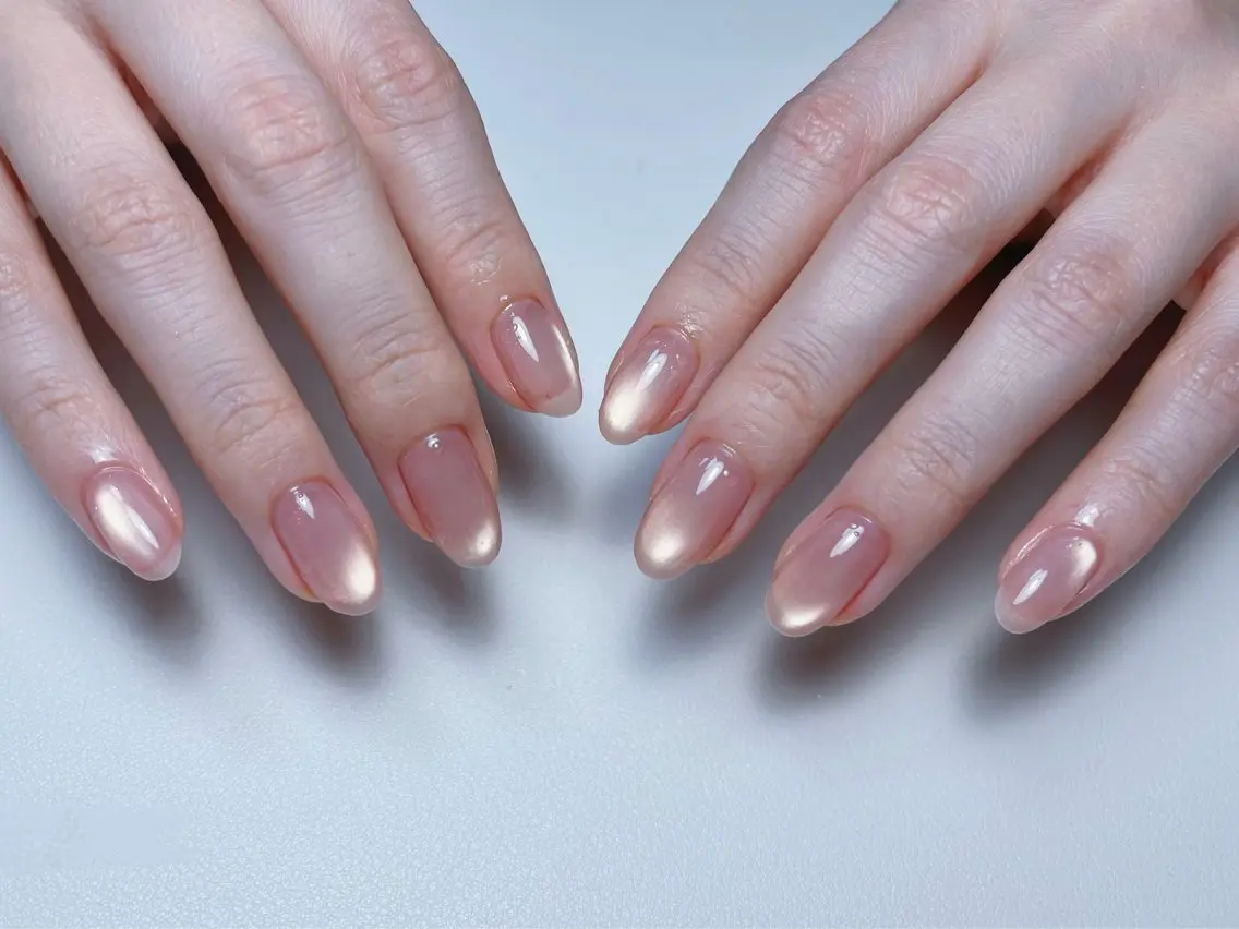 ネイル 成人式 フラッシュネイル フットネイル ジェルネイル 卒業式 ハンドネイル 心斎橋Mione nail salonのネイルデザイン