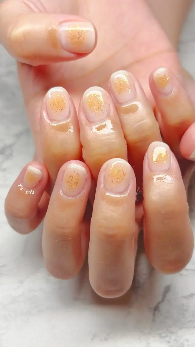 ネイル チークネイル 韓国ネイル 手書きが得意🖌️ Y’s  nailのネイルデザイン