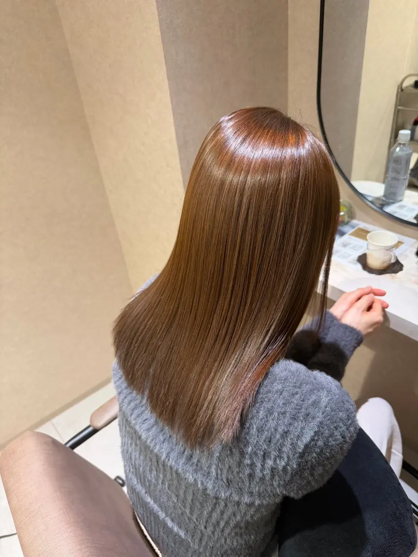 【ミニモ新規限定】カット+美髪縮毛矯正+トリートメントの写真