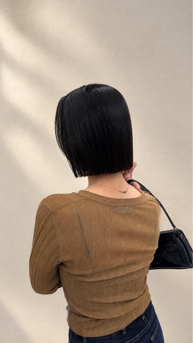ショート カット ハイトーン/ボブ /レイヤー saraのヘアスタイル