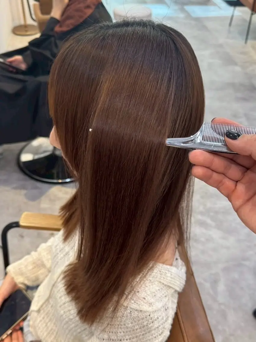 ロング 西山 るいのヘアスタイル