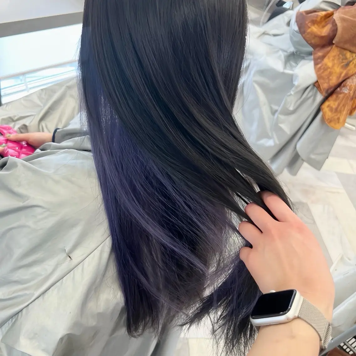 カラー ヘアカラー トリートメント EIGHT 樹梨 /韓国ヘア🩶のヘアスタイル