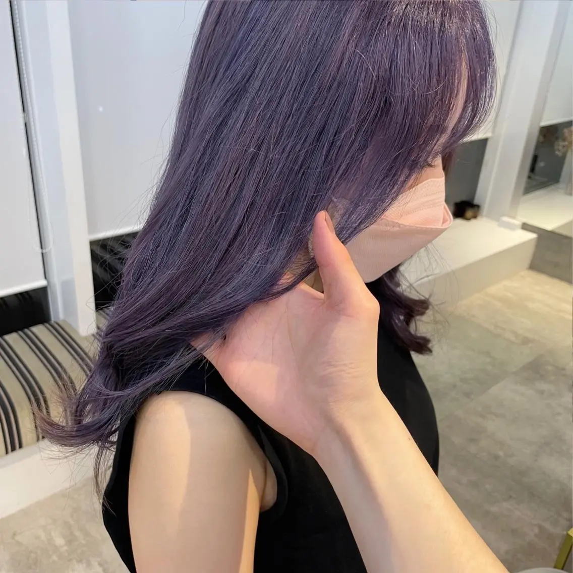 ミディアム ヘアカラー shun 原宿/表参道のヘアスタイル